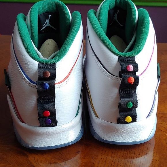 *SOLD*Air Jordan 10 Retro Wings White Clover Sz 12 - Picture 8 of 8